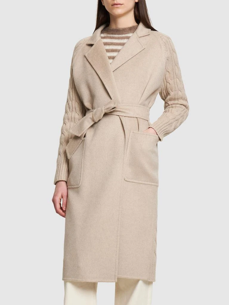 商品Max Mara|Hello Wool & Cashmere Midi Coat,价格¥5335,第2张图片详细描述