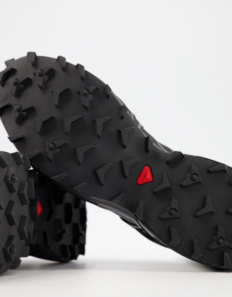 Salomon Speedcross 3 trainers in black商品第3张图片规格展示