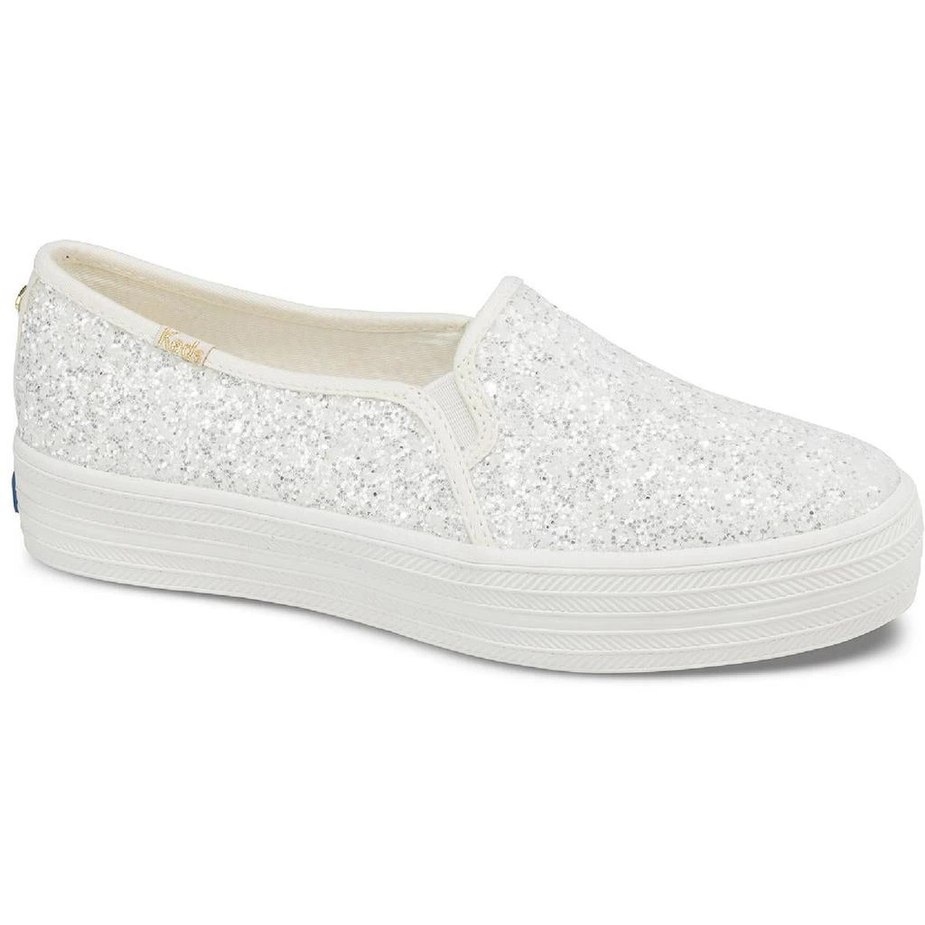 商品Keds For Kate Spade|Keds For Kate Spade Womens Triple Deck Fitness Lifestyle Slip-On Sneakers,价格¥447,第1张图片