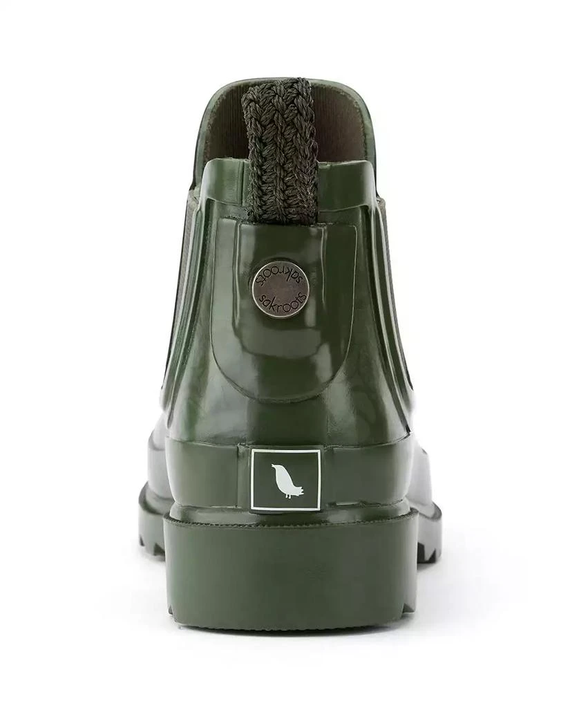 商品Sakroots|Women's Rhyme Rubber Ankle Rain Booties,价格¥364,第3张图片详细描述