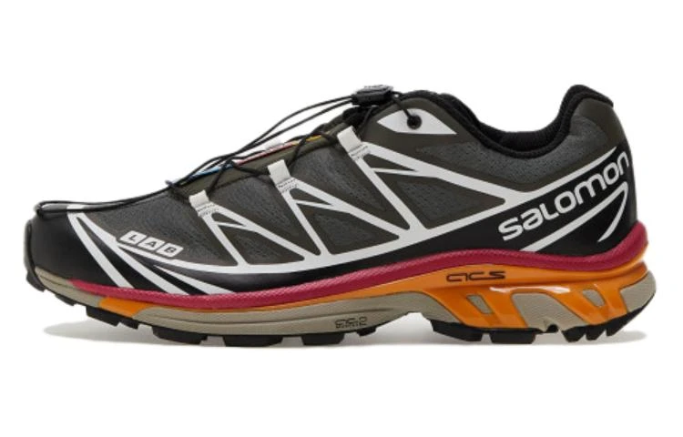 商品[国内直发] Salomon|萨洛蒙 XT-6 软底运动减震防滑耐磨 低帮 越野跑步鞋 男女同款 灰色,价格¥2479,第1张图片