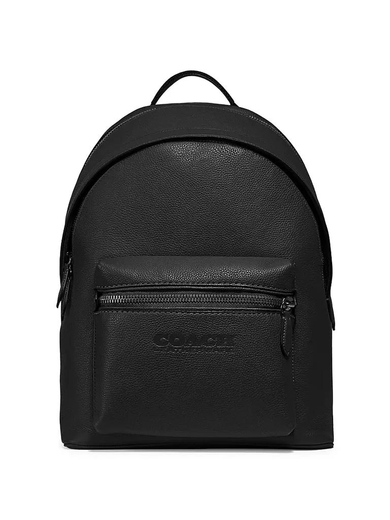 商品Coach|Charter Refined Pebbled Leather Backpack,价格¥3640,第1张图片