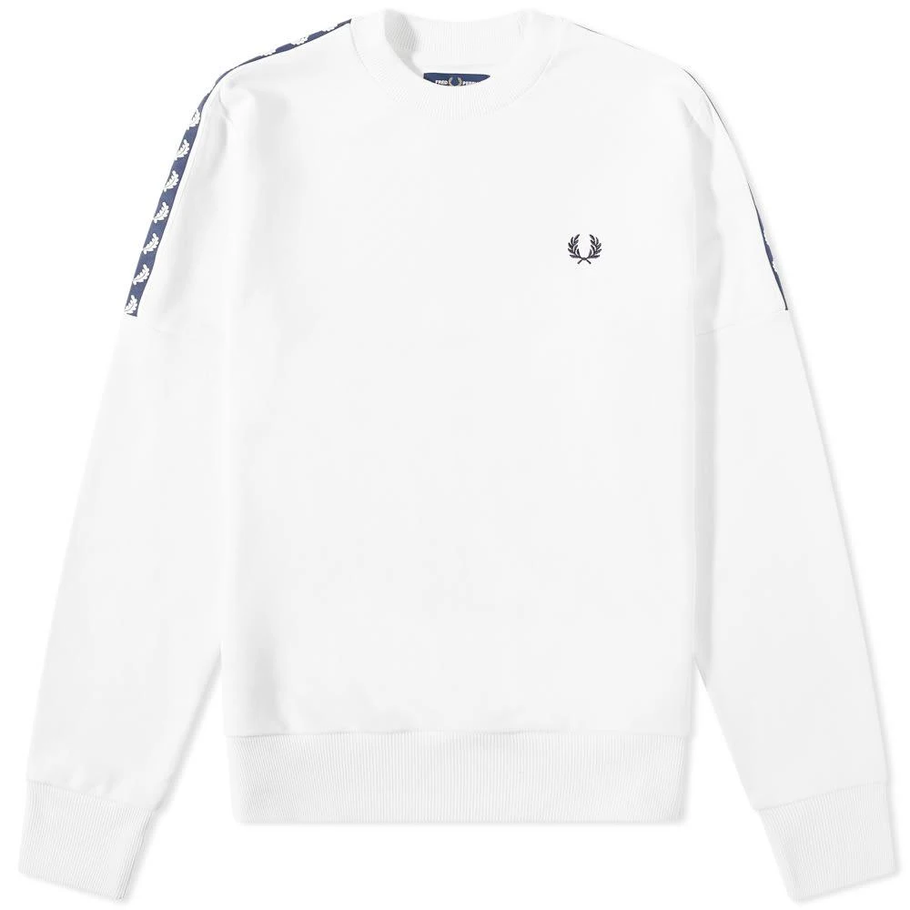 商品Fred Perry|Fred Perry Panelled Taped Crew Neck Sweat,价格¥632,第1张图片