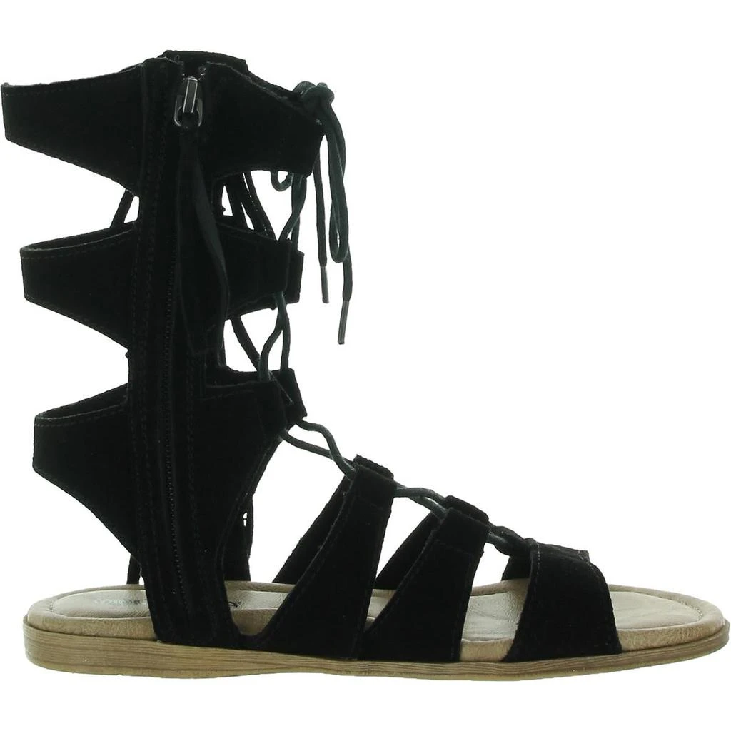 商品Minnetonka|Minnetonka Womens MILOS Faux Leather Open Toe Gladiator Sandals,价格¥48,第5张图片详细描述