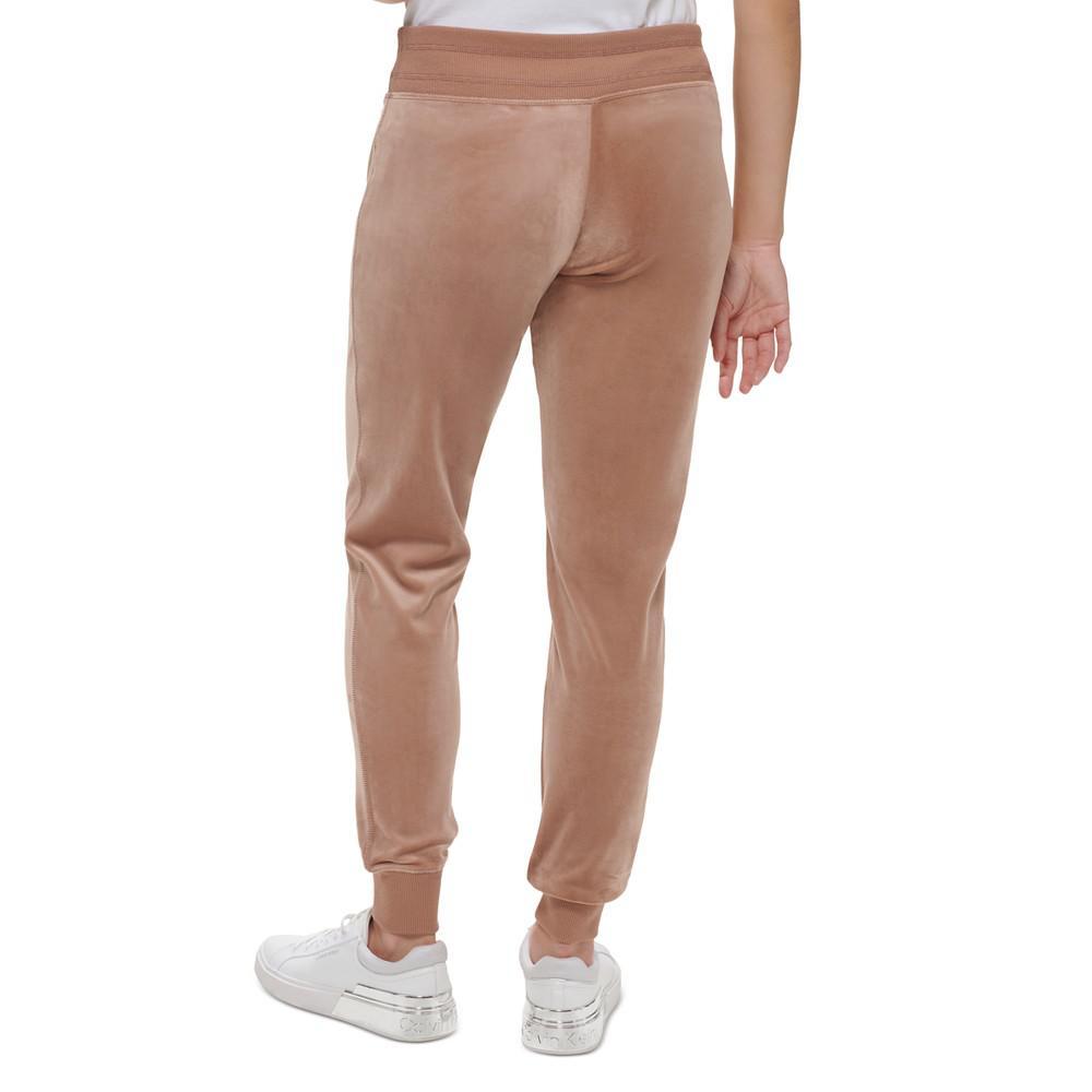 商品Calvin Klein|Petite Velour Jogger Pants,价格¥226,第4张图片详细描述