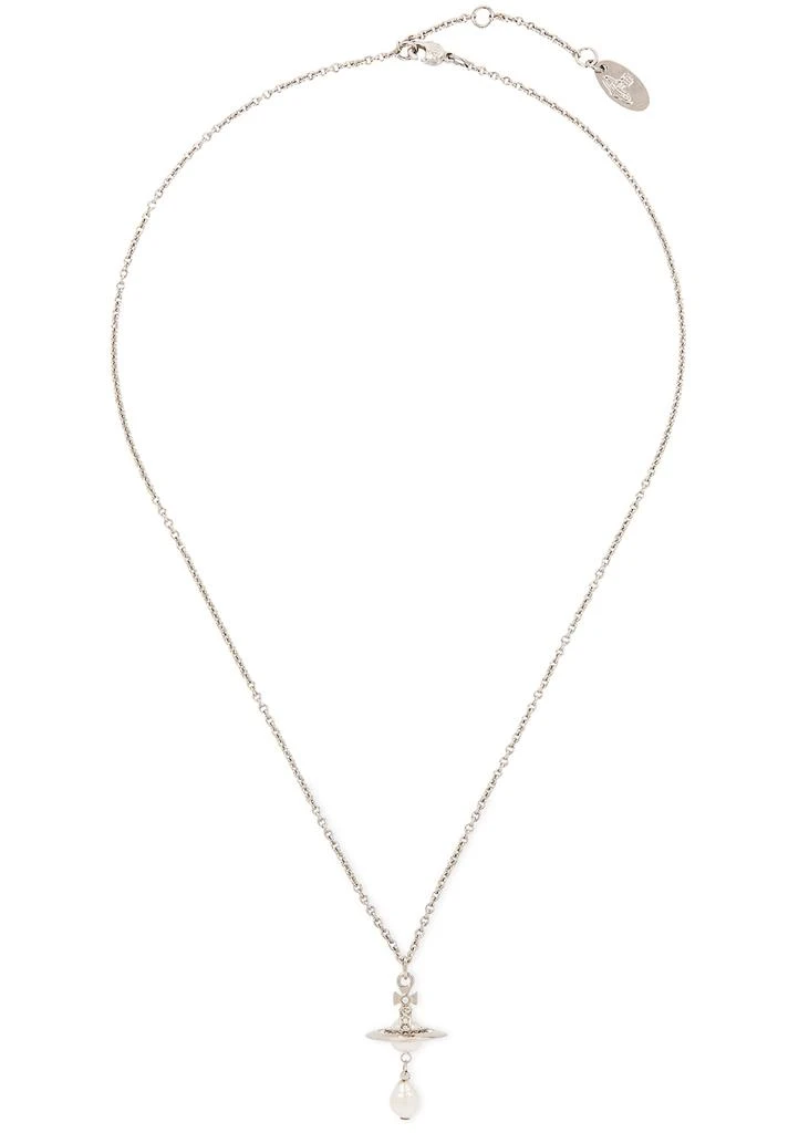 商品Vivienne Westwood|Aleksa silver-tone orb necklace,价格¥1135,第1张图片