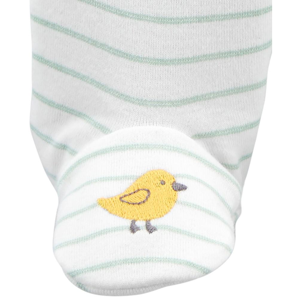 Baby Boys or Girls 2-Pack Cotton Footed Pants商品第2张图片规格展示