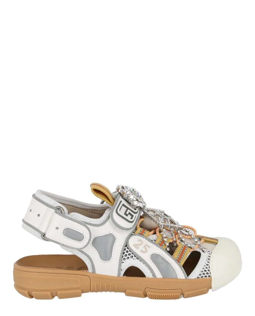 商品Gucci|女式 网布金属丝运动凉鞋,价格¥1477,第1张图片