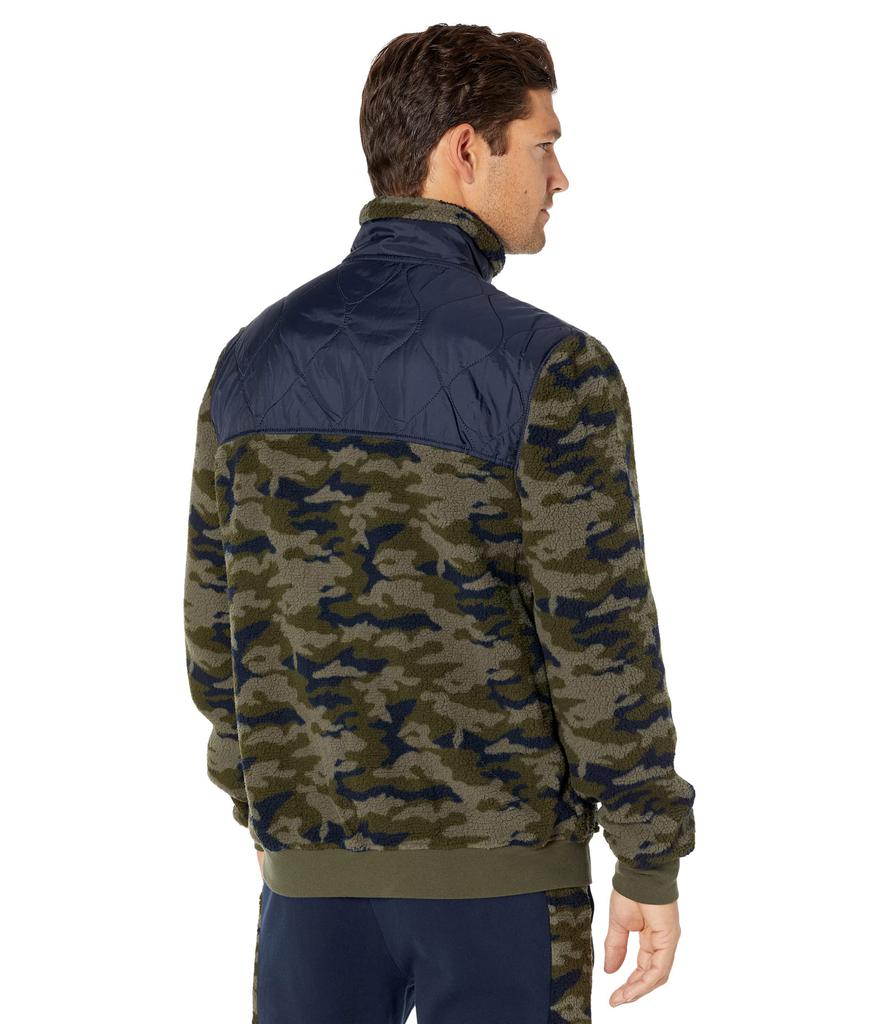 Quilted Camouflage Sherpa Fleece商品第2张图片规格展示