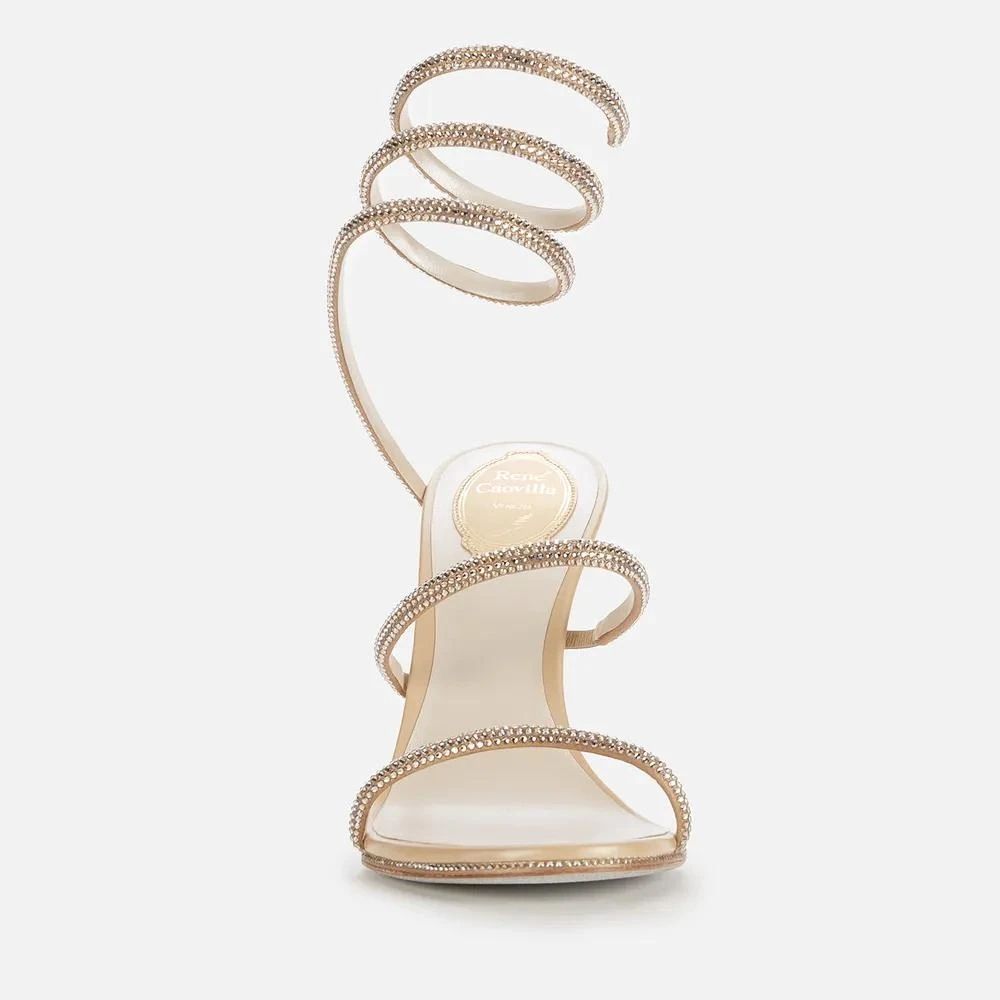 商品Rene Caovilla|René Caovilla Women's Satin Heeled Sandals,价格¥9302,第4张图片详细描述