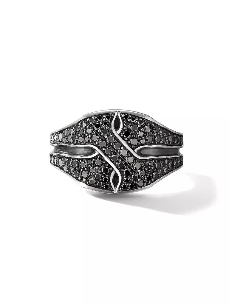 商品David Yurman|Armory Signet Ring in Sterling Silver,价格¥13112,第2张图片详细描述