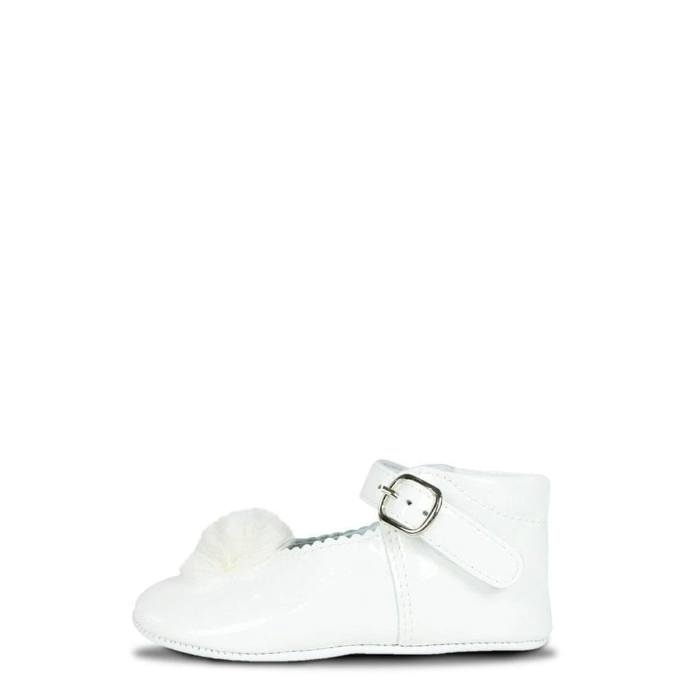 商品Babyshoes|Luzia White Patent Shoes,价格¥320,第1张图片