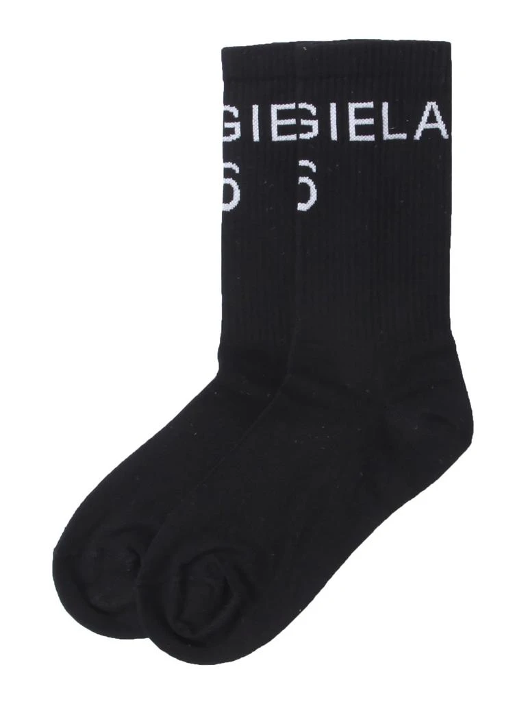 商品MM6|MM6 Maison Margiela Socks With Logo,价格¥540,第3张图片详细描述