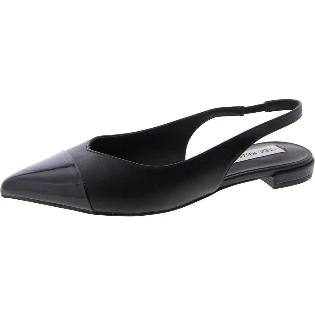 商品Steve Madden|Care Womens Faux Leather Pointed Toe Slingbacks,价格¥206,第1张图片