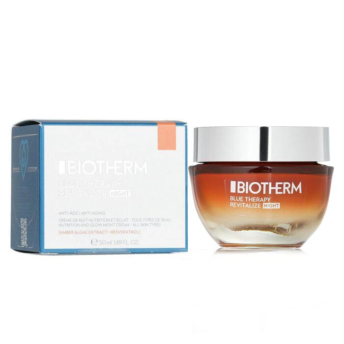 商品Biotherm|Biotherm 蓝源琥珀海藻强效活肤焕颜晚霜 50ml/1.69oz,价格¥804,第2张图片详细描述