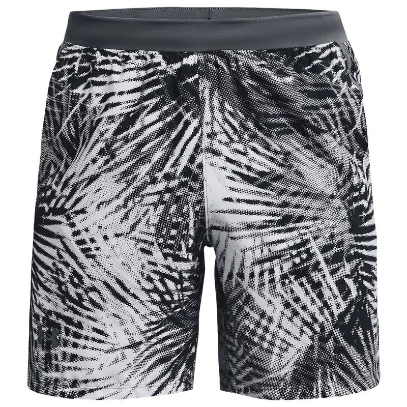 商品Under Armour|Under Armour 7" Printed Launch Stretch Woven Run Short - Men's,价格¥296,第1张图片