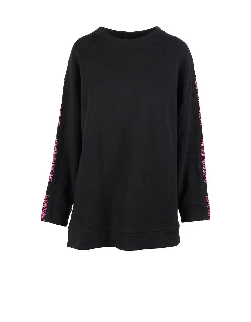 商品Emporio Armani|Emporio Armani Womens Black Sweatshirt,价格¥1631,第1张图片