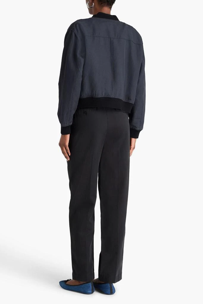 商品Alex Mill|Madeline linen, Lyocell and cotton-blend twill bomber jacket,价格¥858,第3张图片详细描述