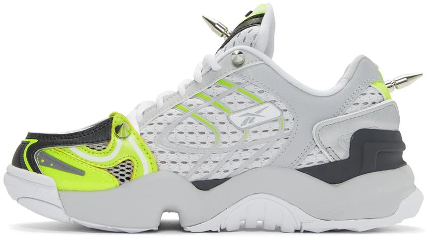 商品Vetements|Grey & Yellow Reebok Edition Spike Runner 400 Sneakers,价格¥2350,第3张图片详细描述