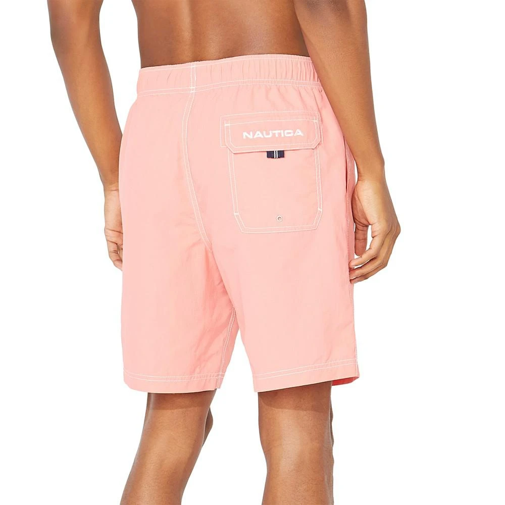 商品Nautica|Men's Quick Dry Nylon  8" Swim Trunks,价格¥445,第2张图片详细描述