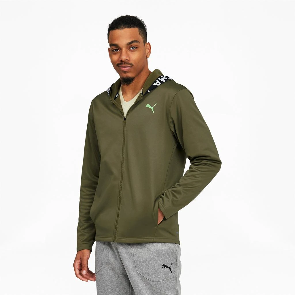 商品Puma|PUMA Men's Train PWR Fleece FZ Hoodie,价格¥244,第3张图片详细描述