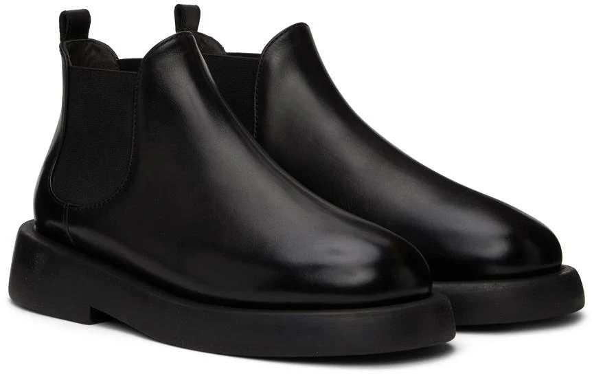 商品Marsèll|Black Gommello Chelsea Boots,价格¥1676,第4张图片详细描述