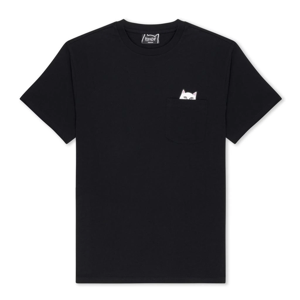 商品RIPNDIP|Lord Nermal Pocket Tee (Black)T恤,价格¥289,第1张图片