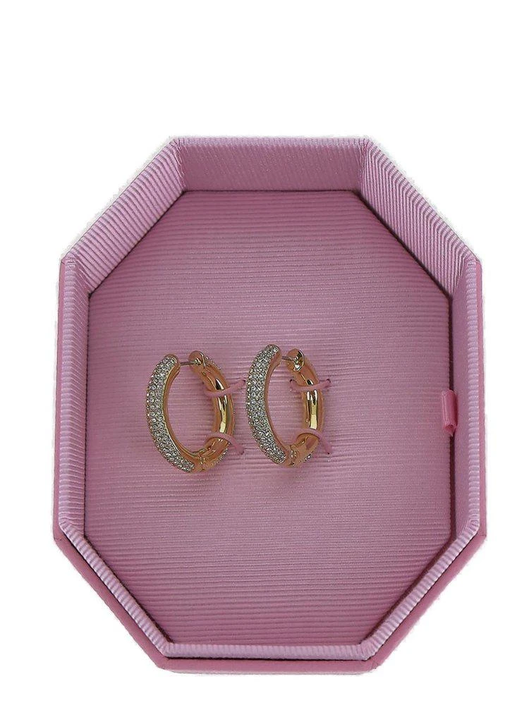 商品Swarovski|Swarovski Dextera Embellished Hoop Earrings,价格¥1252,第1张图片