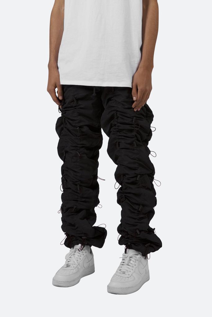 Bungee Cord Pants - Black/Black商品第4张图片规格展示