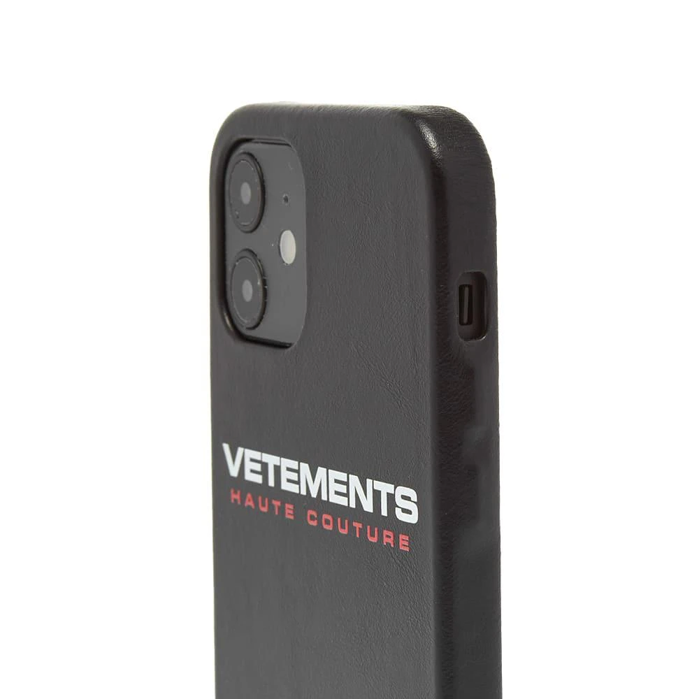 商品Vetements|VETEMENTS Logo Haute Couture iPhone 12 Case,价格¥789,第2张图片详细描述