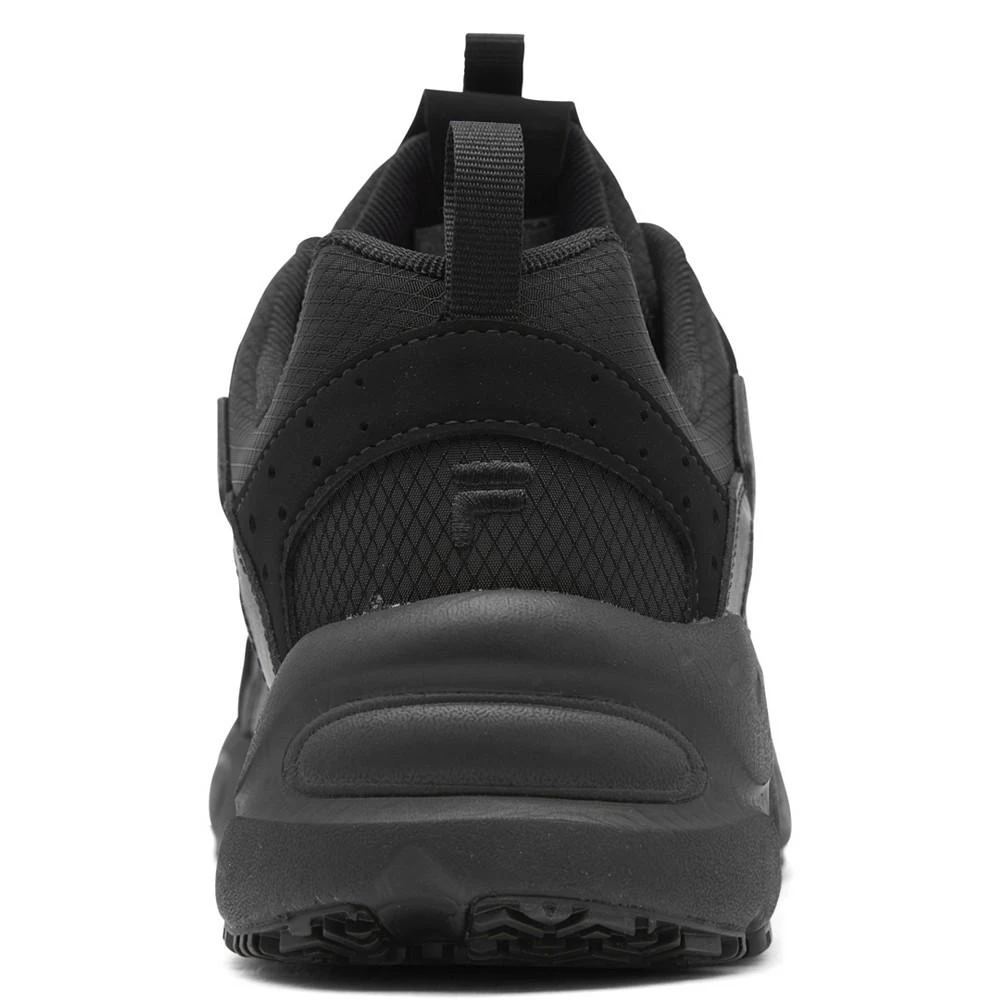 商品Fila|Men's Memory Late shift Slip-Resistant Work Sneakers from Finish Line,价格¥412,第4张图片详细描述