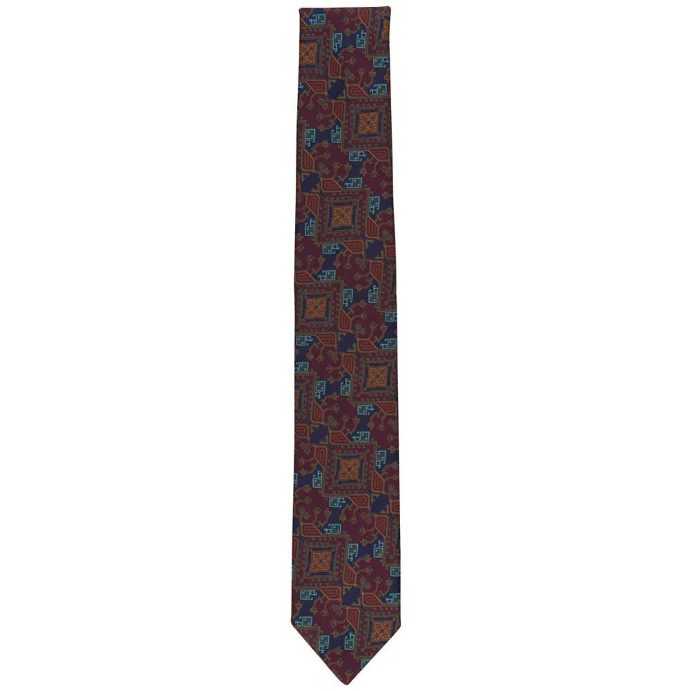 商品Bar III|Men's Tapete Abstract Tie, Created for Macy's,价格¥165,第2张图片详细描述