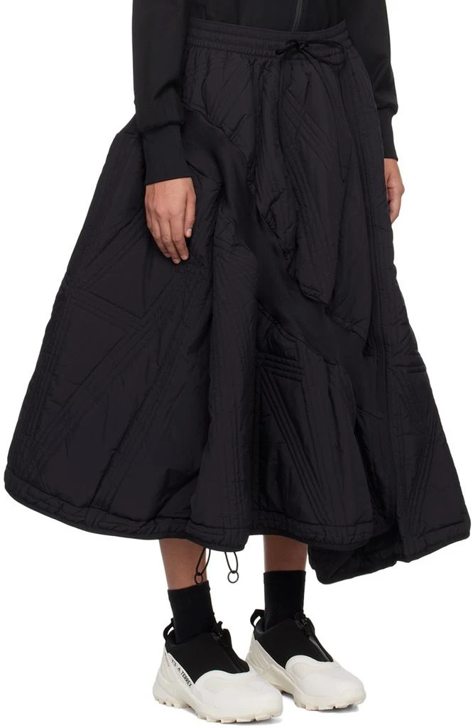 商品Y-3|Black Quilted Midi Skirt,价格¥3319,第2张图片详细描述