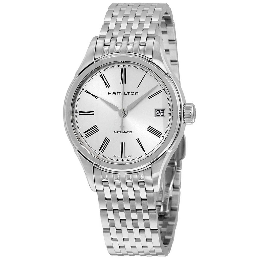 商品Hamilton|Hamilton Women's Watch - American Classic Valiant Auto Silver Tone Dial | H39415154,价格¥3588,第1张图片