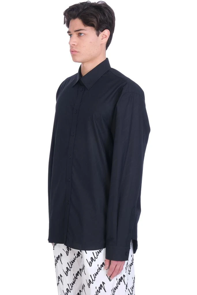 商品Balenciaga|Shirt In Black Cotton,价格¥3839,第4张图片详细描述