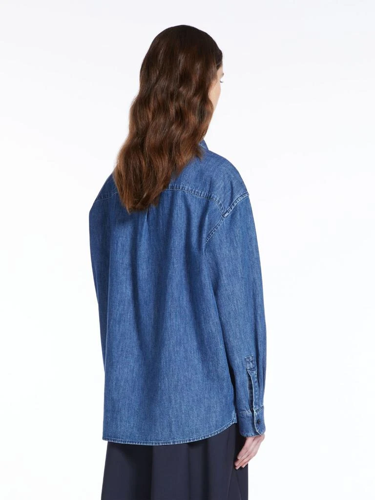 商品Weekend Max Mara|Cotton denim shirt,价格¥1109,第3张图片详细描述