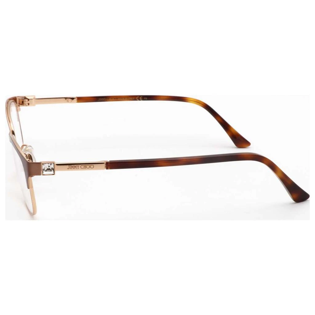 商品Jimmy Choo|Jimmy Choo Women's Brown Cat-Eye Opticals,价格¥596,第3张图片详细描述