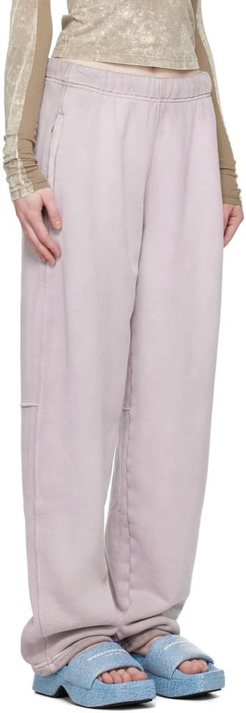 商品Alexander Wang|女式 粉色高腰休闲裤,价格¥1534,第2张图片详细描述