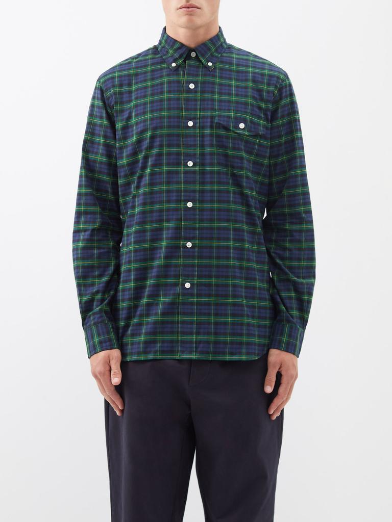 商品Ralph Lauren|Checked cotton long-sleeve shirt,价格¥1341,第1张图片