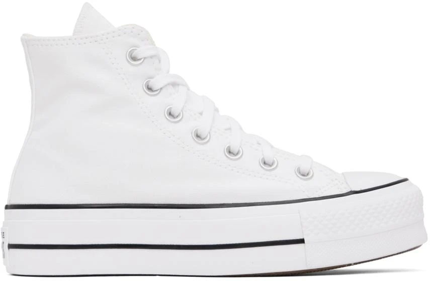 商品Converse|白色 Chuck Taylor All Star 高帮运动鞋,价格¥705,第1张图片
