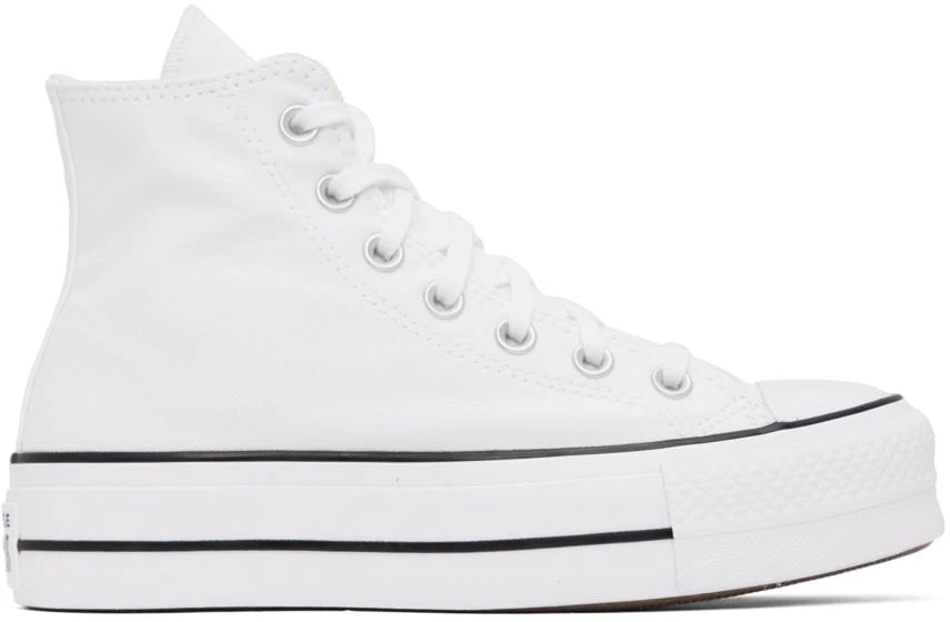 商品Converse|白色 Chuck Taylor All Star 高帮运动鞋,价格¥677,第1张图片