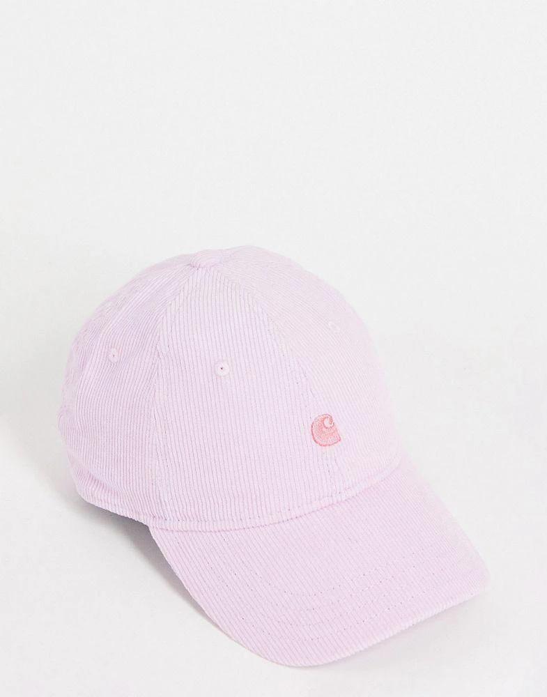 商品Carhartt|Carhartt WIP harlem cord cap in pink,价格¥318,第1张图片