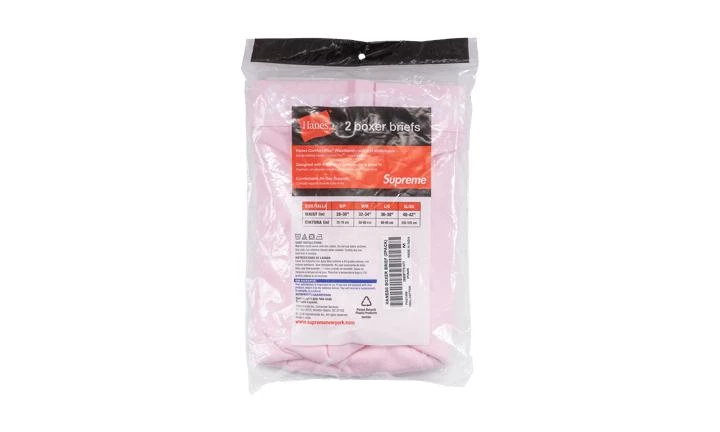 商品Supreme|Supreme Hanes Boxer Briefs (2 Pack),价格¥516-¥591,第4张图片详细描述