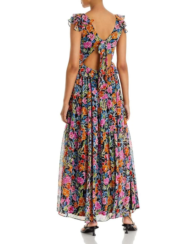 Floral Print Maxi Dress 商品