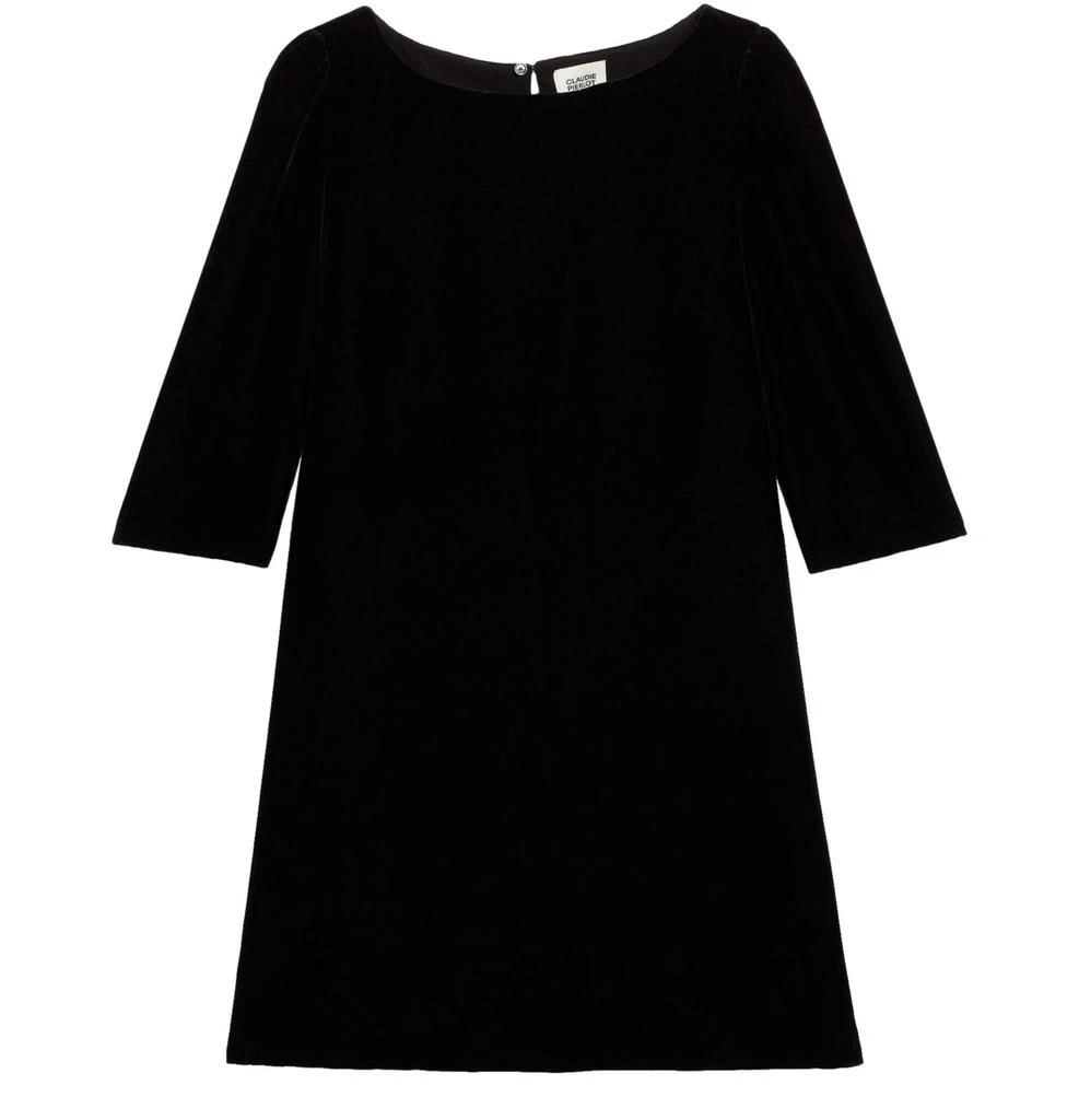 商品Claudie Pierlot|Rififi 短款丝绒连衣裙,价格¥2030,第1张图片