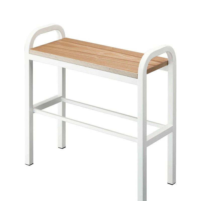 商品Yamazaki Home|Shoe Organizer (18" H) Steel + Wood,价格¥823,第1张图片