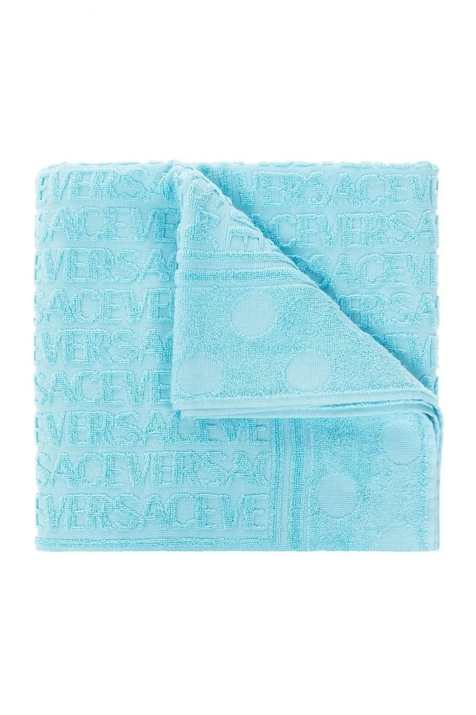 商品Versace|Versace Allover Polka Dot Bath Towel,价格¥1339,第1张图片