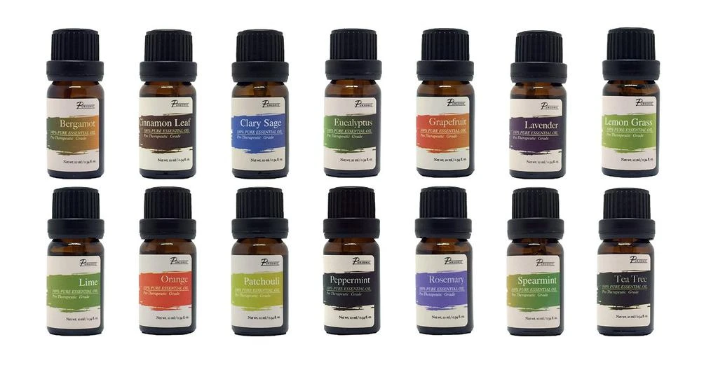 商品PURSONIC|100% Pure Essential Aromatherapy Oils Gift Set-14 Pack - 10ML,价格¥230,第1张图片