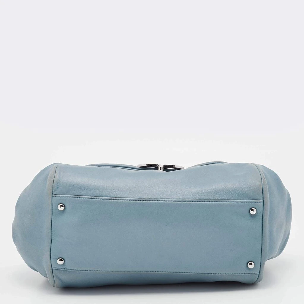 Chanel Light Blue Leather Sensual CC Accordion Flap Bag 商品