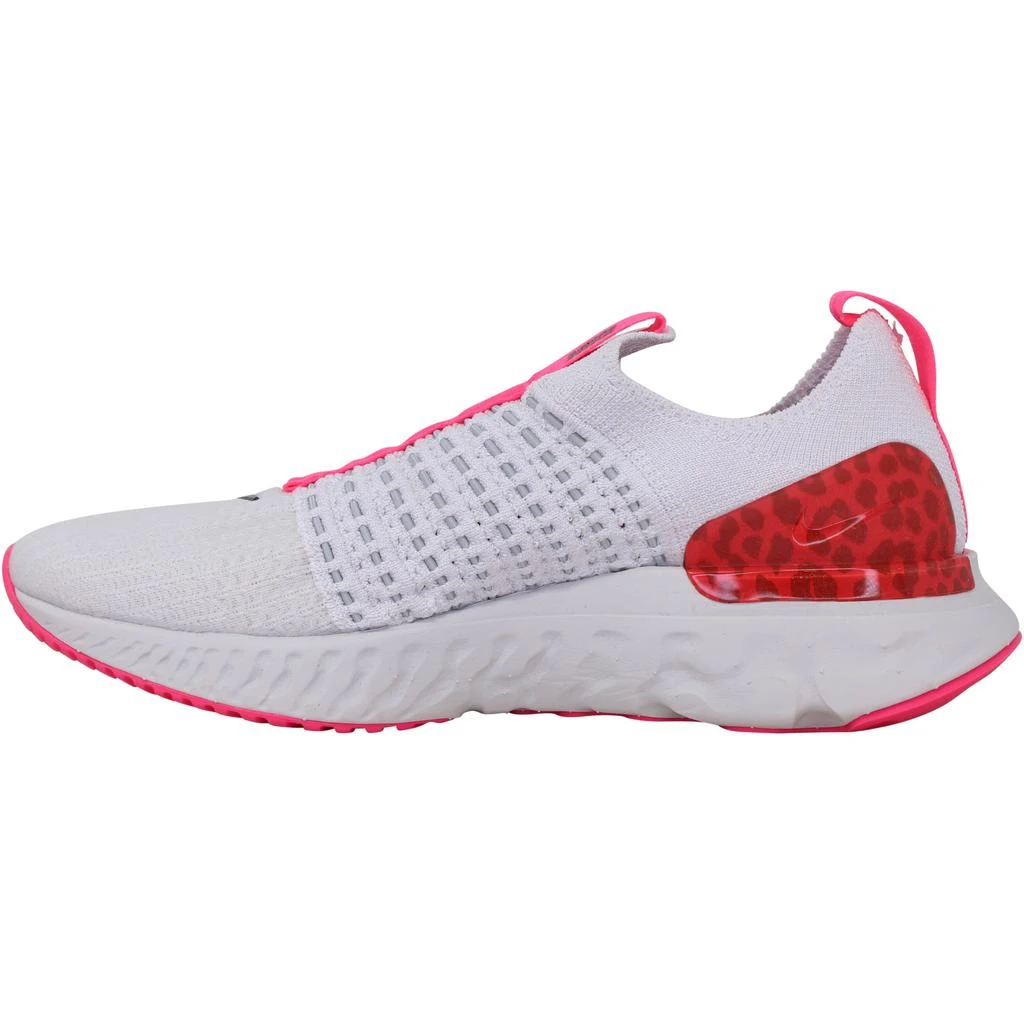 商品NIKE|Nike React Phantom Run Flyknit 2 Platinum Tint/Hyper Pink/Chile Red/Black  DM8064-001 Women's,价格¥475,第2张图片详细描述